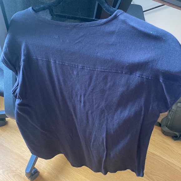 Black Nordstrom Blouse - Picture 2 of 3